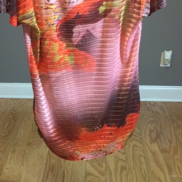 M Live and Let Live Beach colorful coverup - Picture 7 of 16